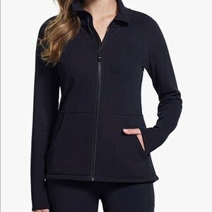 Sketchers blk zip up 